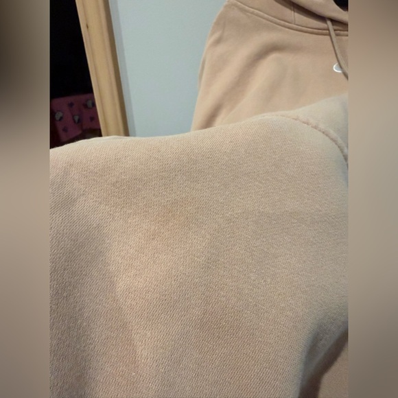 Nike Women's Beige Hoodie - Picture 6 of 6